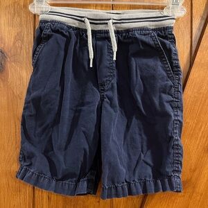 Boys Navy Blue Casual Shorts